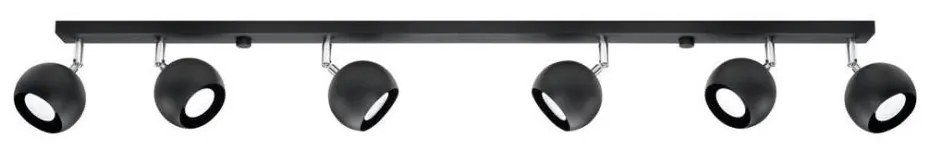 Sollux SL.0448 - Mennyezeti spotlámpa OCULARE 6xGU10/10W/230V