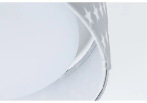 LED állítható fényerő GALAXY KIDS LED/24W/230V csillag szürke/fehér + DO