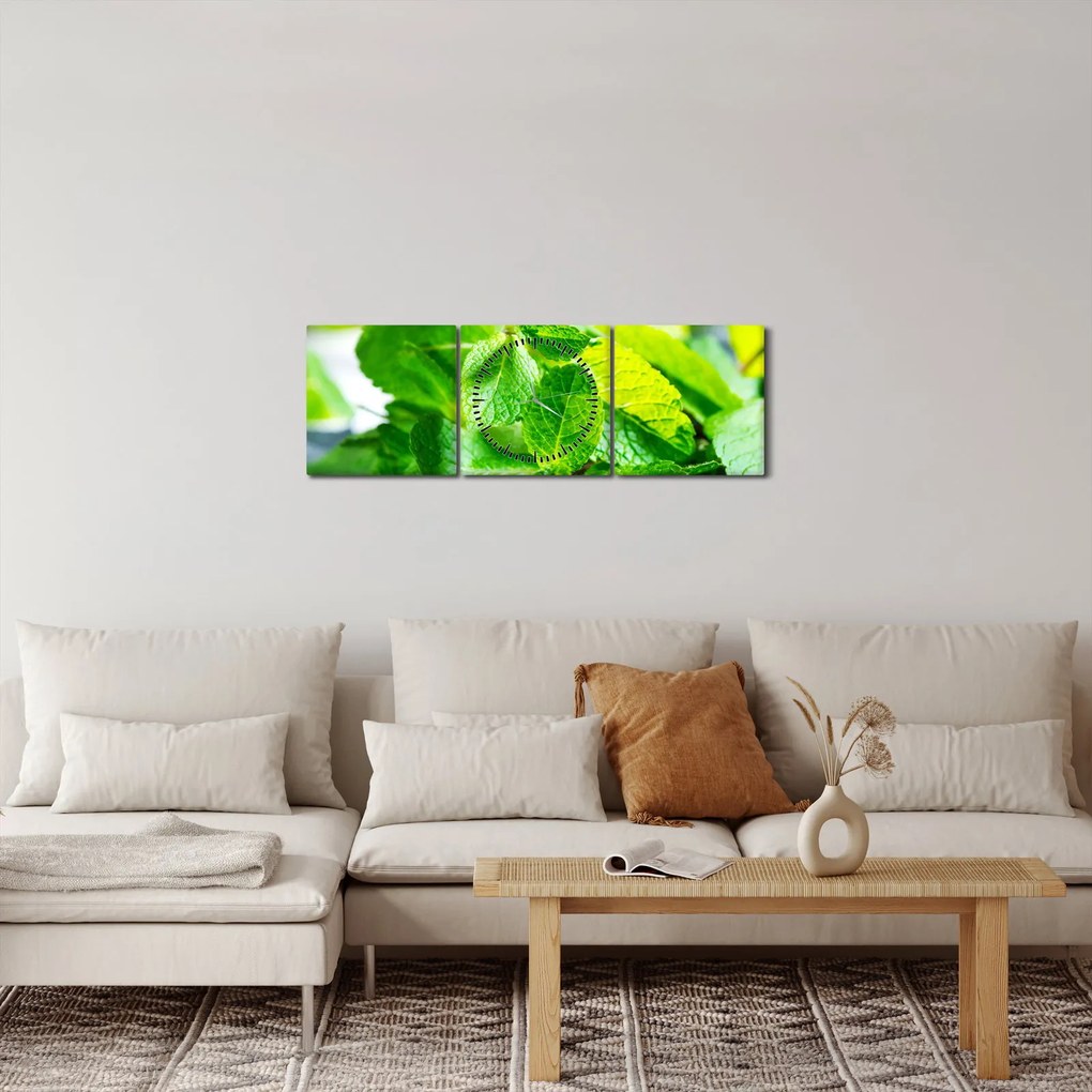 A menta képe (órával) (90x30 cm)