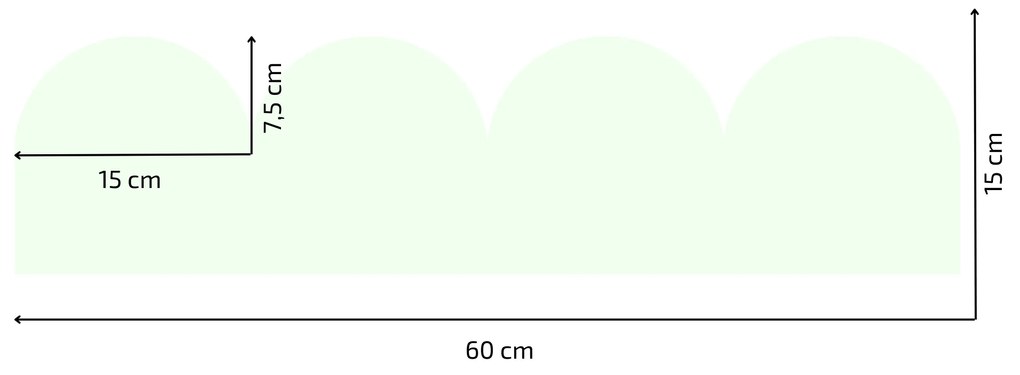 PIPPER. Textil öntapadó tapéta - Mini Ív - Menta színű Szín: Sápadt