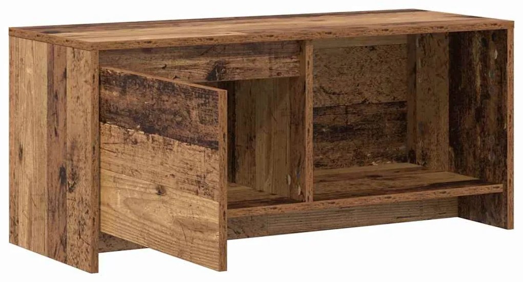 TV állvány Régi fa 90 x 35 x 40 cm Faanyag