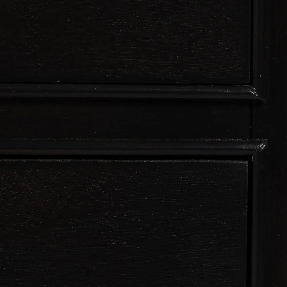 Fekete komód 60x75,5x33 cm Mods – Ixia