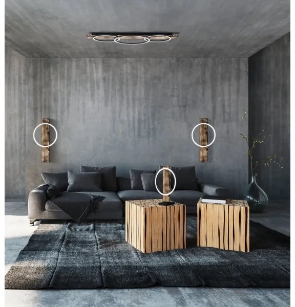 Eglo 99413 - BOYAL LED mennyezeti lámpa 2x12W, 230V, távirányítóval