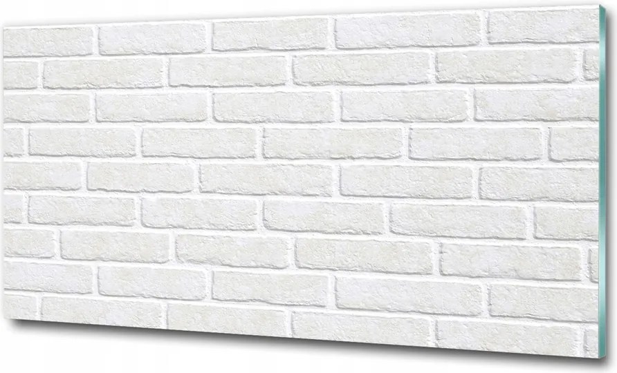 Fotó-kép edzett üveg tégla fal 125x50