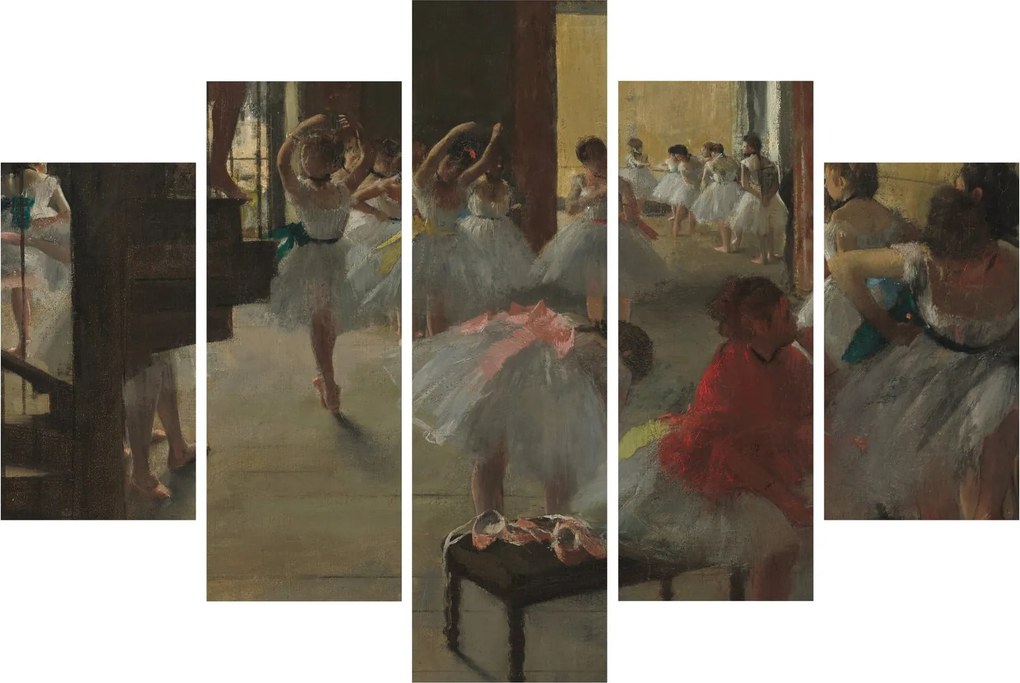 Kép - Edgar Degas, The Dance Class, reprodukciók (150x105 cm)