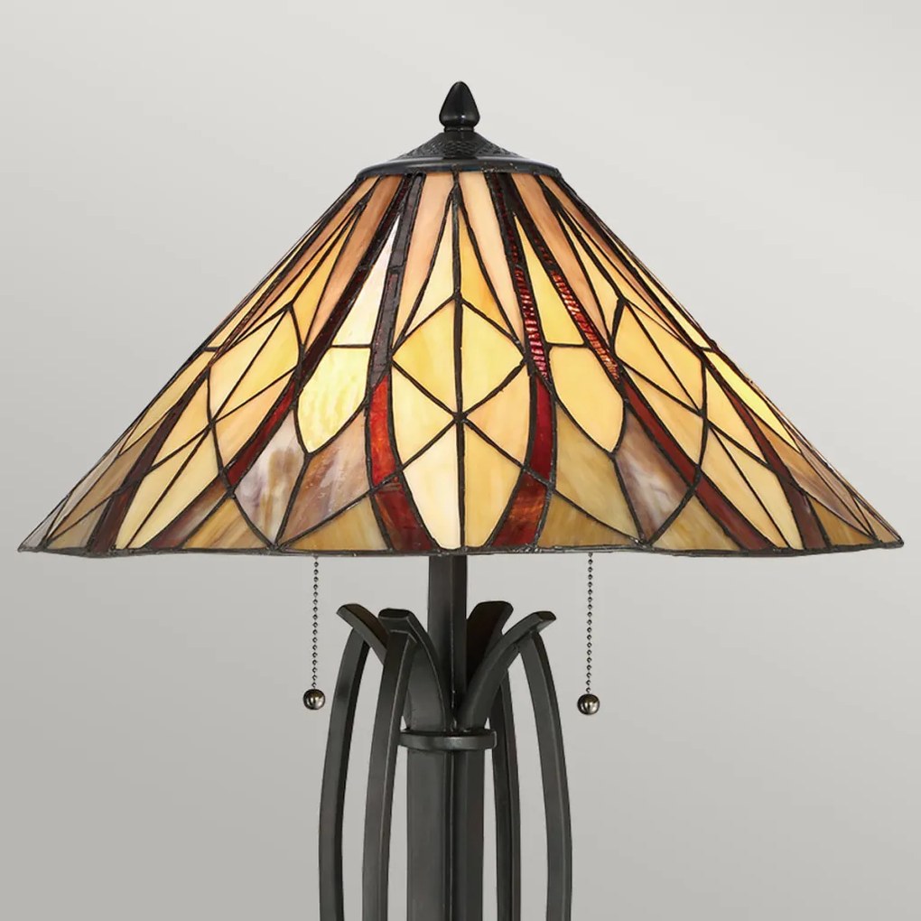 Elstead Lighting VICTORY & HOLMES QZ-VICTORY-TL Asztali lámpa 2x60W/E27