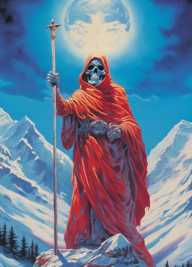 Poszter 20,5x28,4cm A hegyi hold őrzője