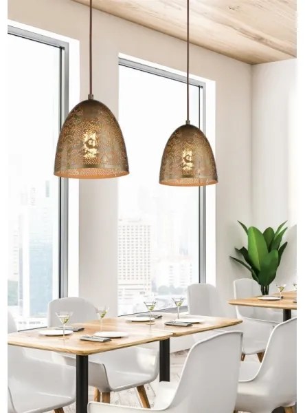 Csillár zsinóron SFINKS 1xE27/60W/230V