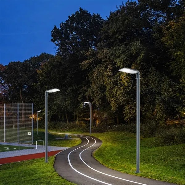 Brilagi-LED Kültéri lámpa oszloppal és kl. 3 m URBANLIGHT LED/100W/230V antracit IP65