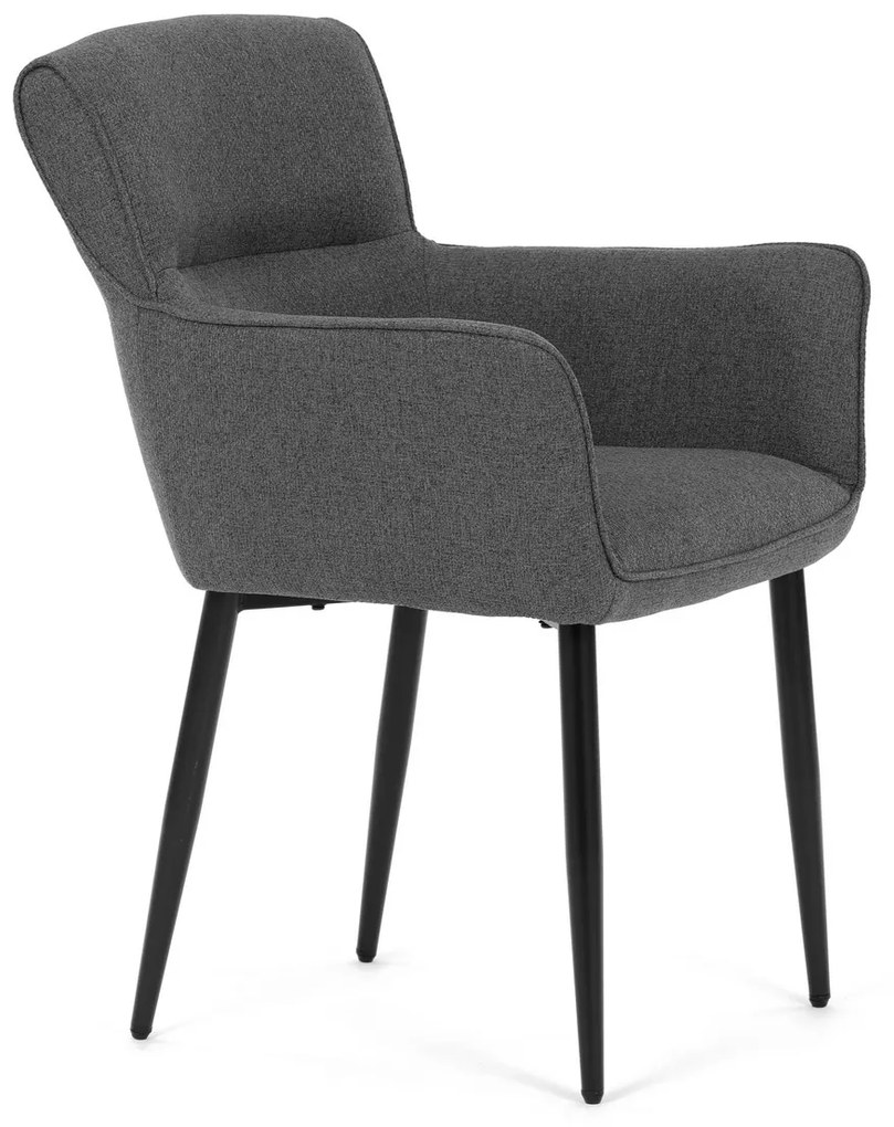 DCH-J2159 GREY2 étkezőszék szett, 2 db