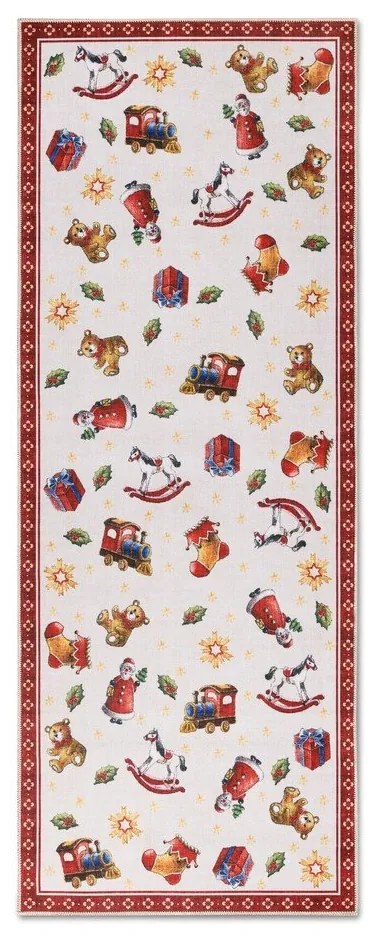 Piros futószőnyeg karácsonyi mintával 80x200 cm Red Christmas – Villeroy&Boch