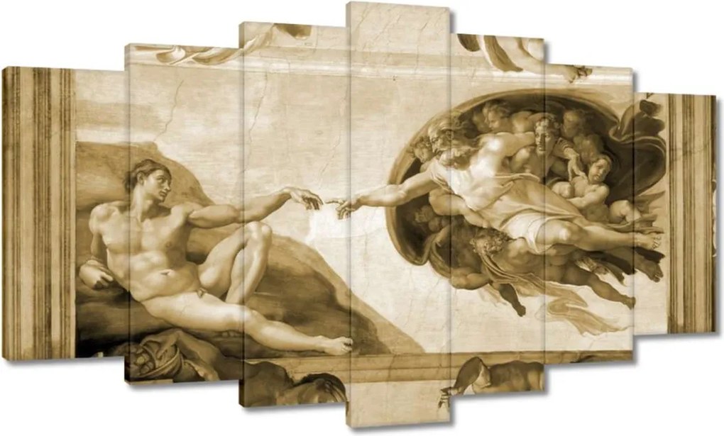 Festmények 140x80 Ádám teremtése