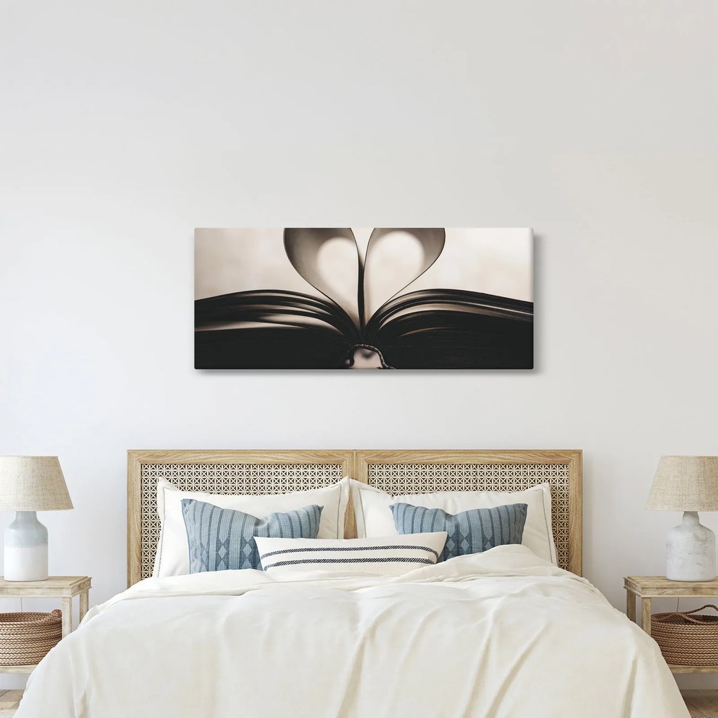 A könyv képe (120x50 cm)