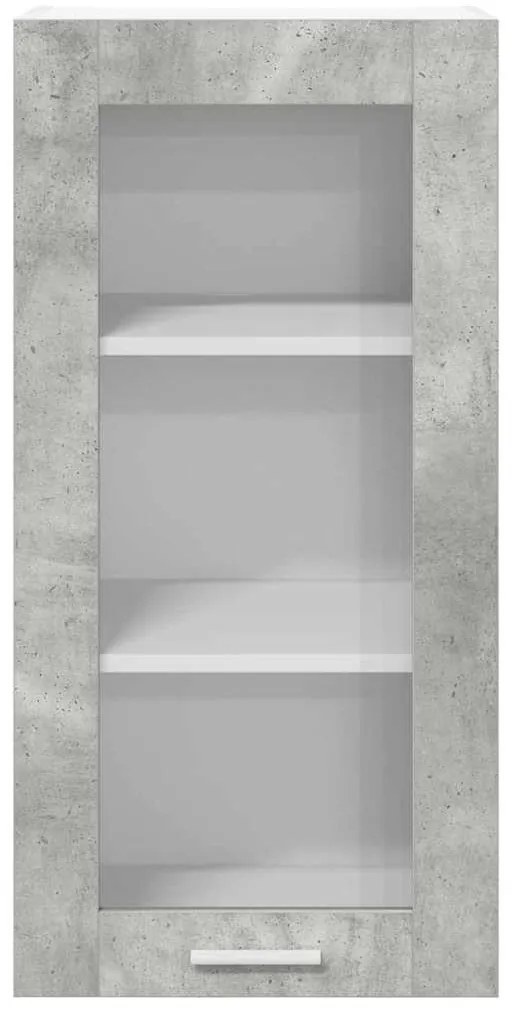 Függő szekrény Riga Beton Szürke 40 x 31 x 80 cm Faanyag