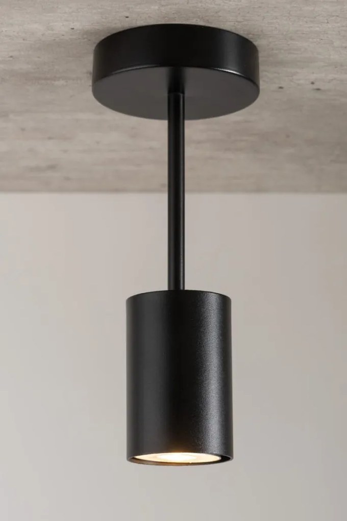 SIGMA LIGHTING 33416 LUIS Hengeres Mennyezeti Lámpa Fekete GU10 IP20