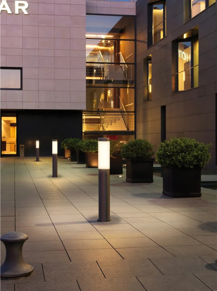 NOVOLUX 391B-F0224B-04 MAXIMA Modern Kültéri Állólámpa Antracit, Fehér LED IP55
