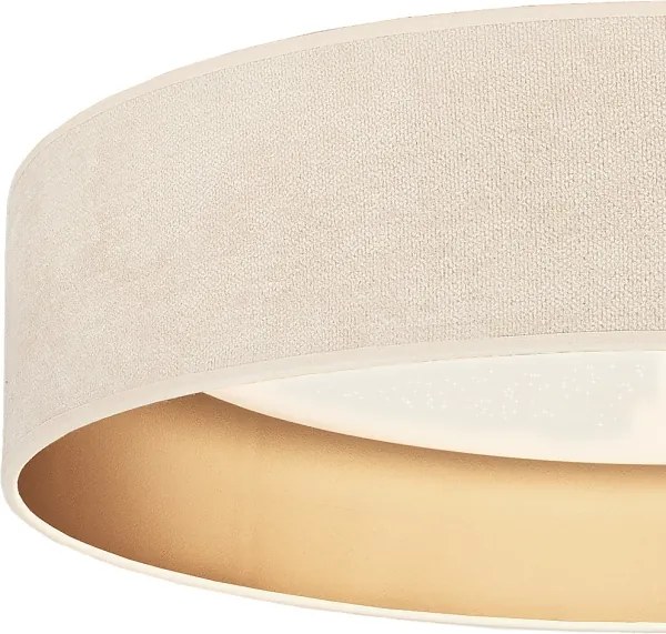 Brilagi-LED Dimmelhető lámpa VEL. SM. ST. 36W/230V 3000-6000K átm. 55 cm krémszínű/arany WT+DO