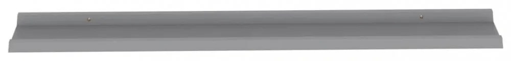 2 db szürke fali polc 115 x 9 x 3 cm
