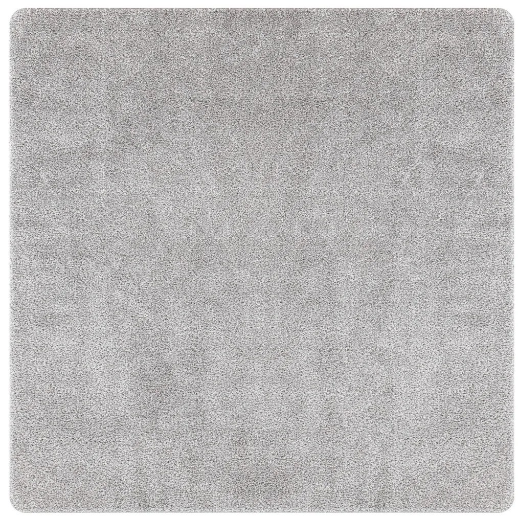 Szőrös Szőnyeg Latex Háttal Szürke 120x120 cm