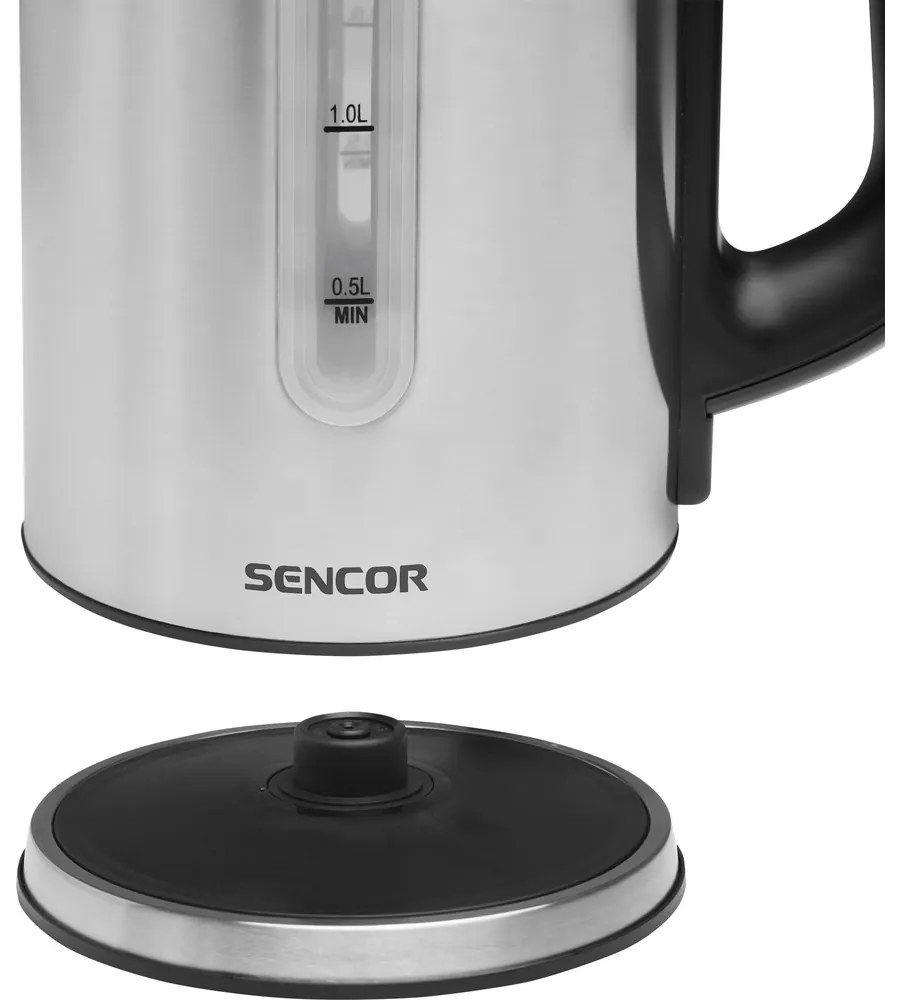 Sencor SWK 1760BK elektromos vízforralótermo-géllel, 1,7 l, fekete