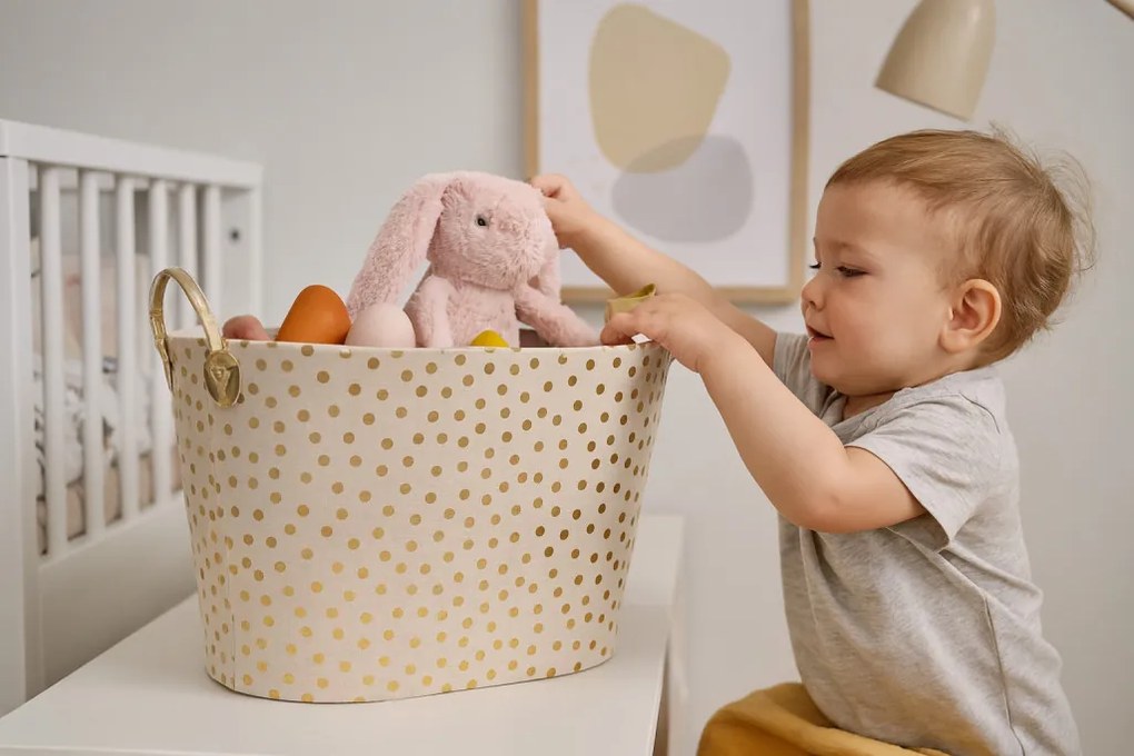 Műanyag gurulós állvány kosárral Fehér/Fekete