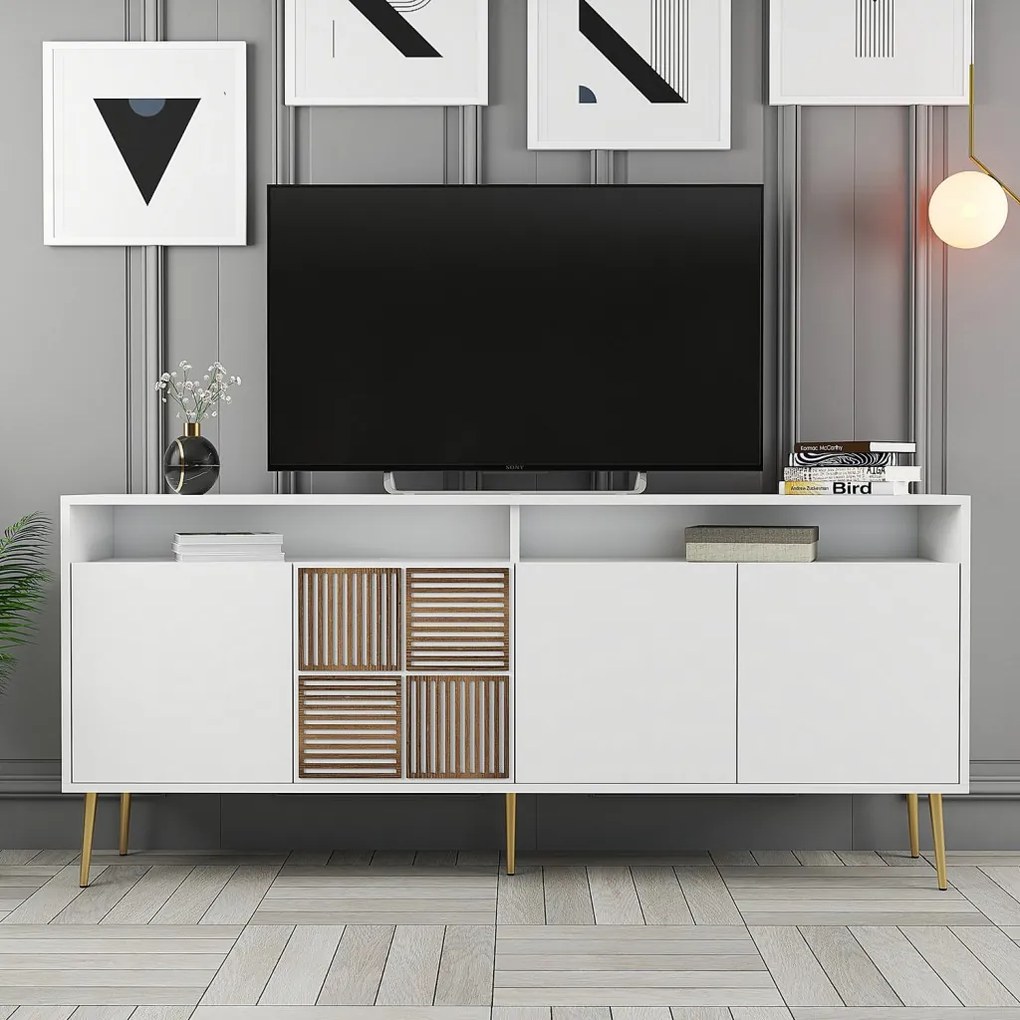 Milan - White, Gold