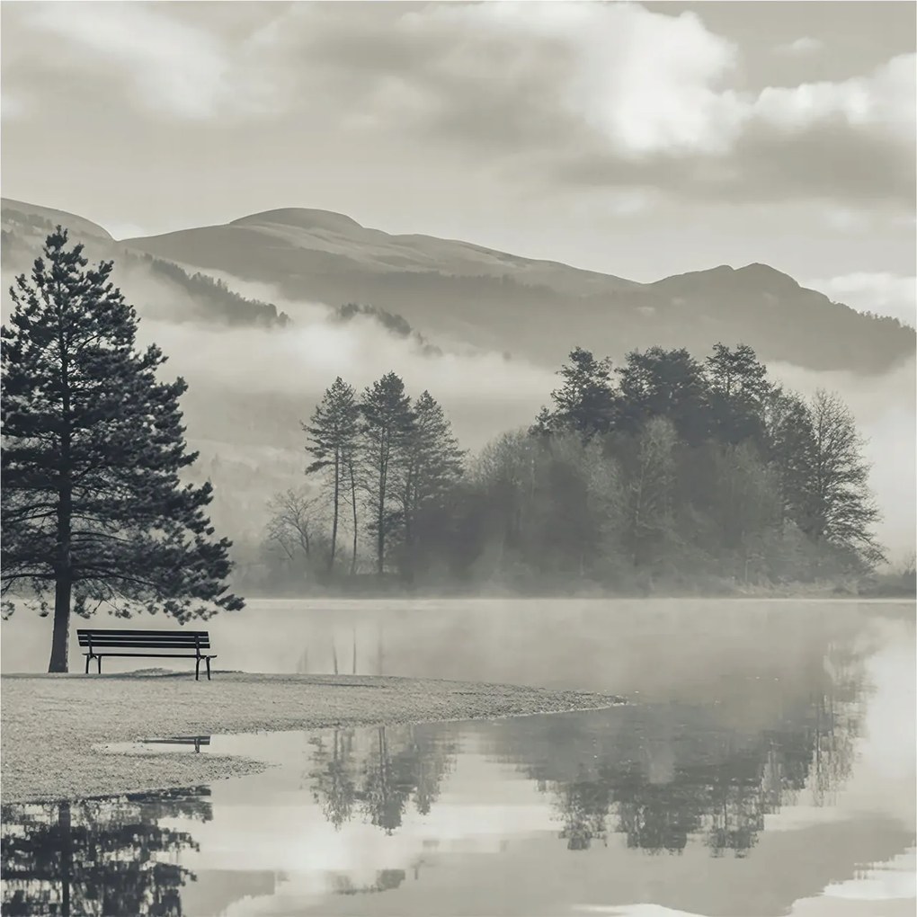 Fotótapéta Falra Előszoba Konyha Romantikus tájkép 250x250 Ragasztó