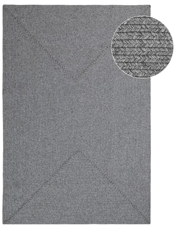 Szürke kültéri szőnyeg 170x120 cm - NORTHRUGS