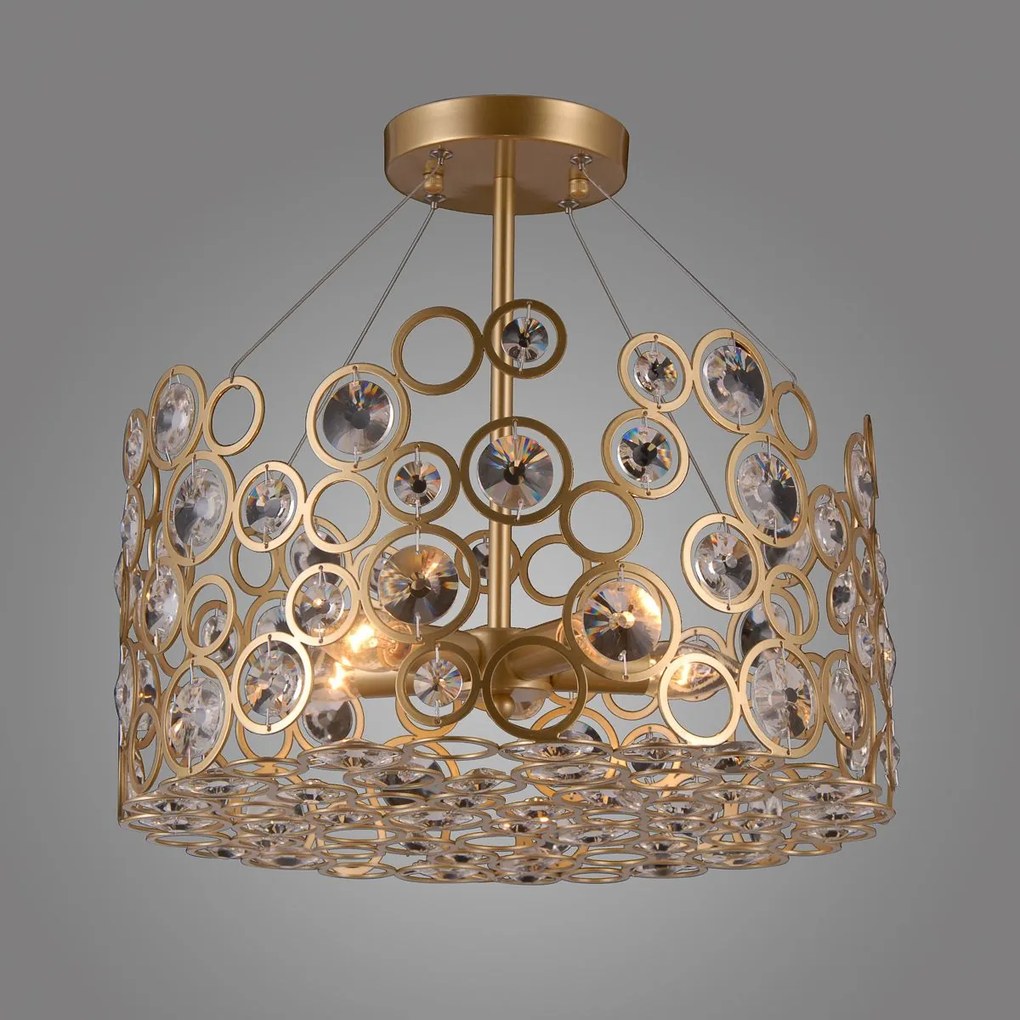 Italux glamour modern függeszték nardo pezsgő itxpnpl-33064-5-ch.g