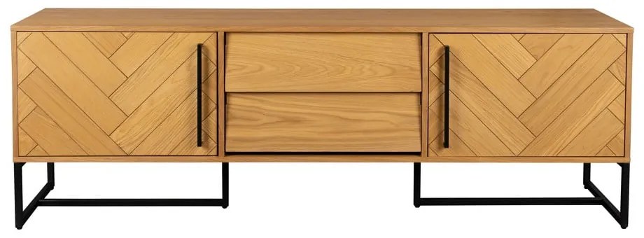 TV-állvány tölgyfa dekorral 180x60 cm Class - Dutchbone