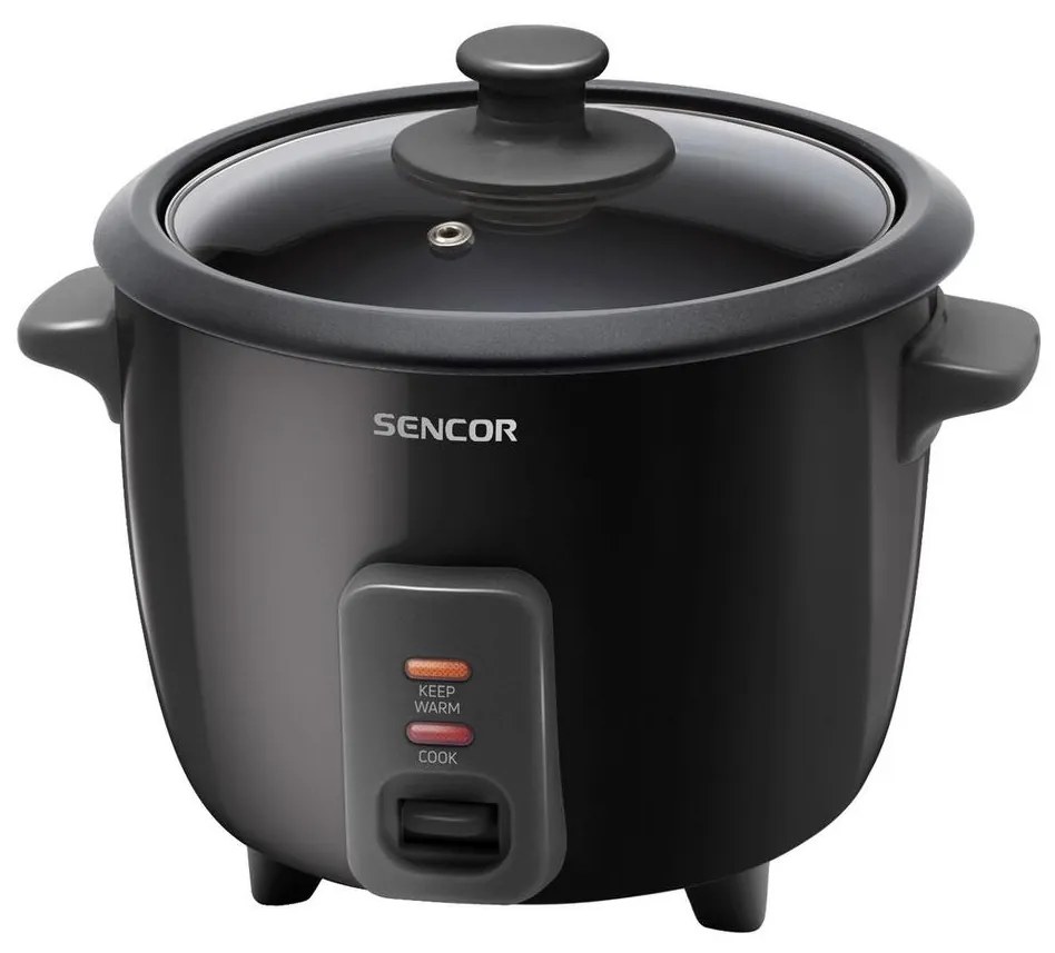 Sencor - Rizsfőző 300W/230V 0,6l fekete 41013043