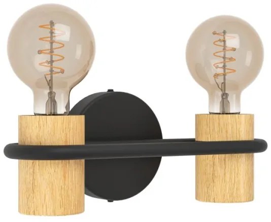 Eglo 43542 - Fali lámpa CHIEVELEY 2xE27/40W/230V