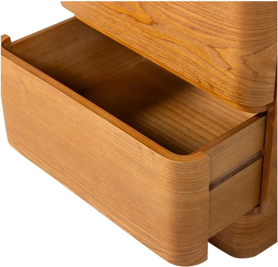 Natúr színű éjjeliszekrény Fejo – WOOOD