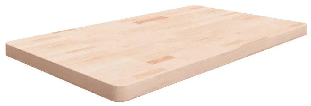 kezeletlen tömör fa fürdőszobai pult 100 x 60 x 4 cm