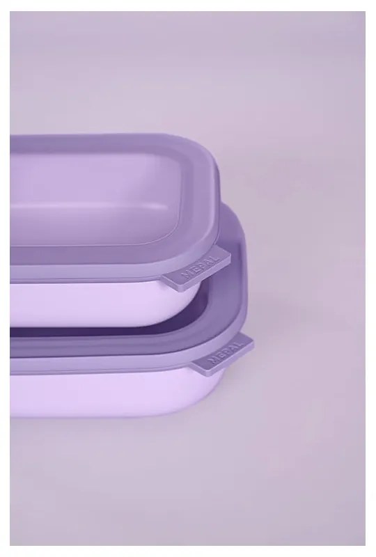 Élelmiszertartó doboz szett 3 db-os Vivid lilac – Mepal
