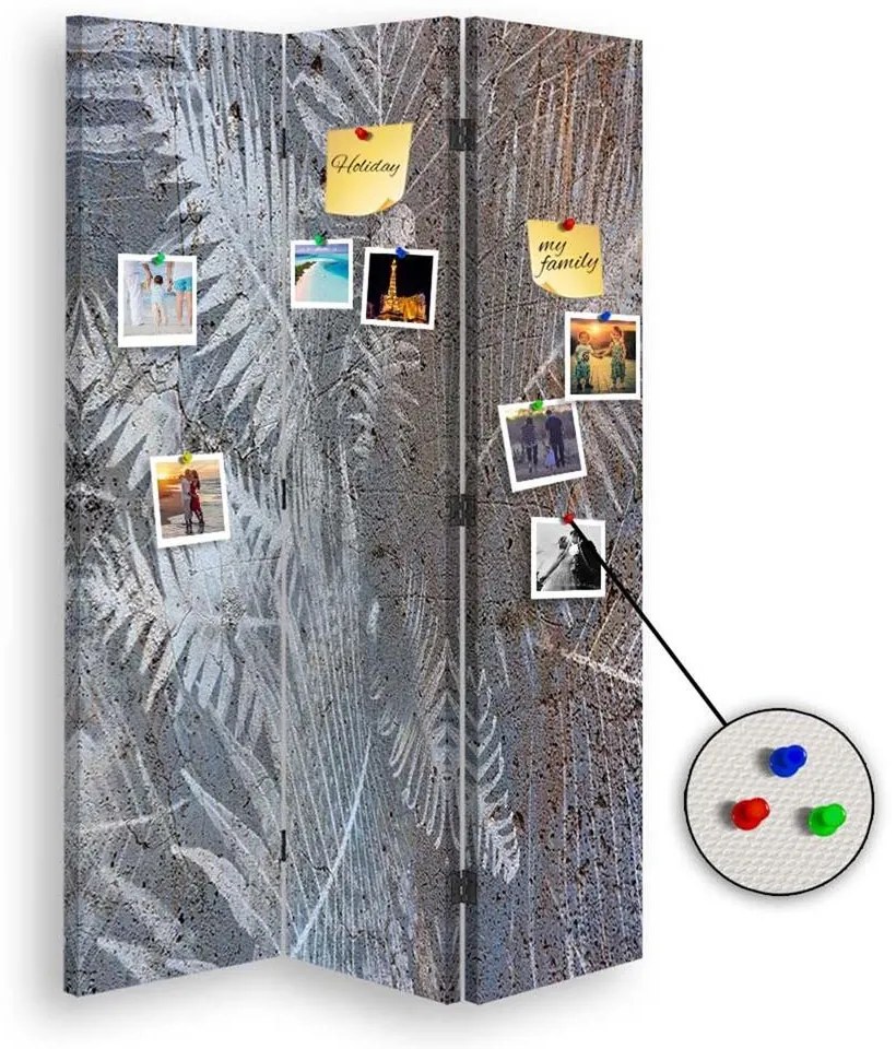 Gario Paraván Palm inspiráció Méret: 110 x 170 cm, Kivitelezés: Forgó paraván 360°