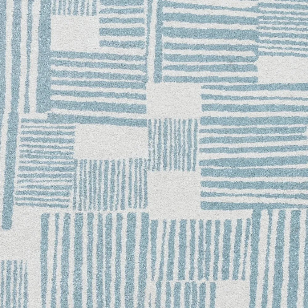 Világoskék szőnyeg 160x230 cm Blocks – Catherine Lansfield