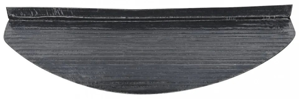 15 db fekete öntapadó lépcsőszőnyeg 65x22,5x3,5 cm