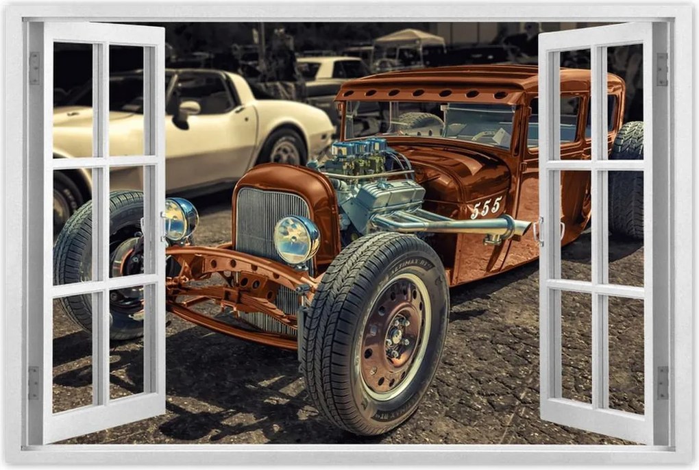 Poszterek 90x60 Amerikai Hot Rod