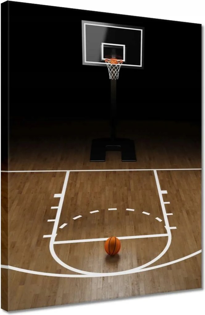 Vászonkép 30x40 Kosárlabda tábla