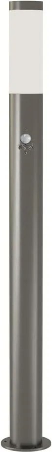 BRILAGI - Kültéri lámpa mozgásérzékelővel ELIA 1xE27/20W/230V IP44 100 cm króm
