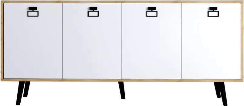 Mirza Modern 180 - Sapphire Oak, White