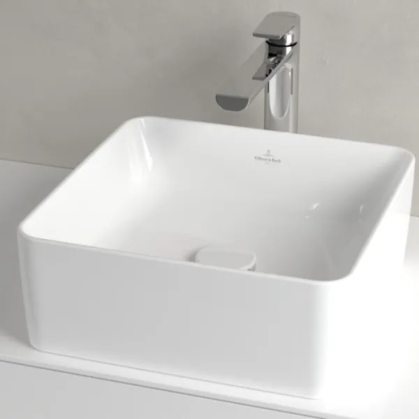 Villeroy & Boch 4A213801 - Ráültethető mosdó COLLARO 38x38 cm kerámia/fehér