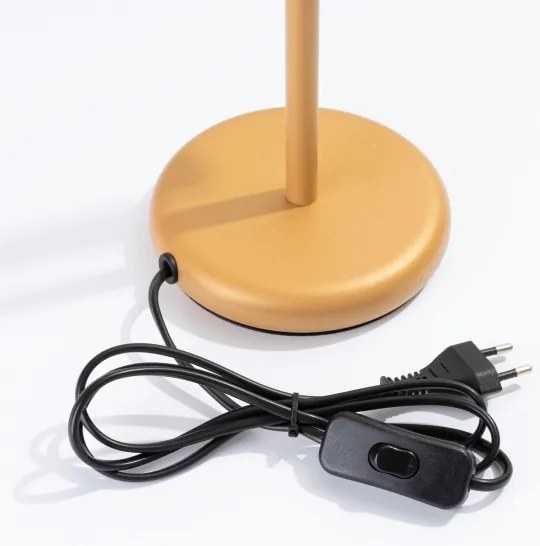 Sollux SL.1470 - Asztali lámpa PASTELO 1xG9/8W/230V arany