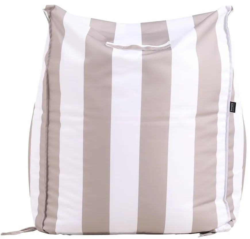 Fehér-szürke kerti babzsák – Bonami Essentials