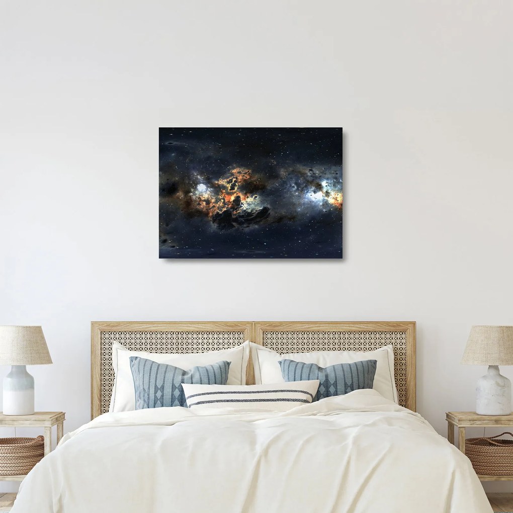 Üveg kép - Az Univerzum a Nebulával (70x50 cm)