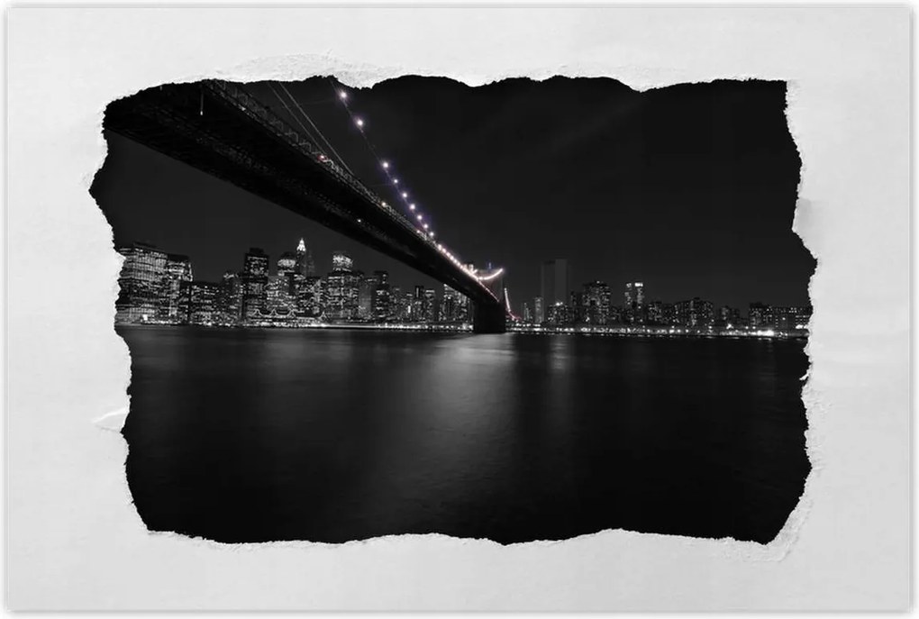 Poszterek 90x60 Lila hídfények