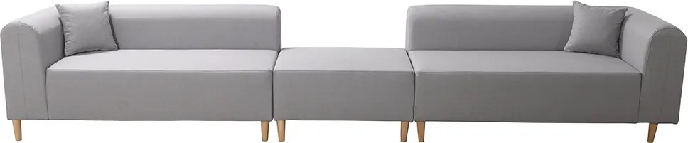 Kanapé, szürke, balos, BROKEN