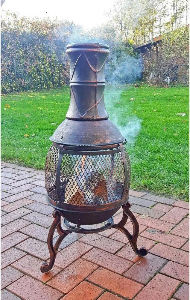 Öntöttvas tűzrakó ø 50 cm – Garden Pleasure