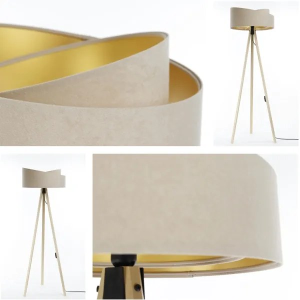 Állólámpa GALAXY 1xE27/60W/230V bézs